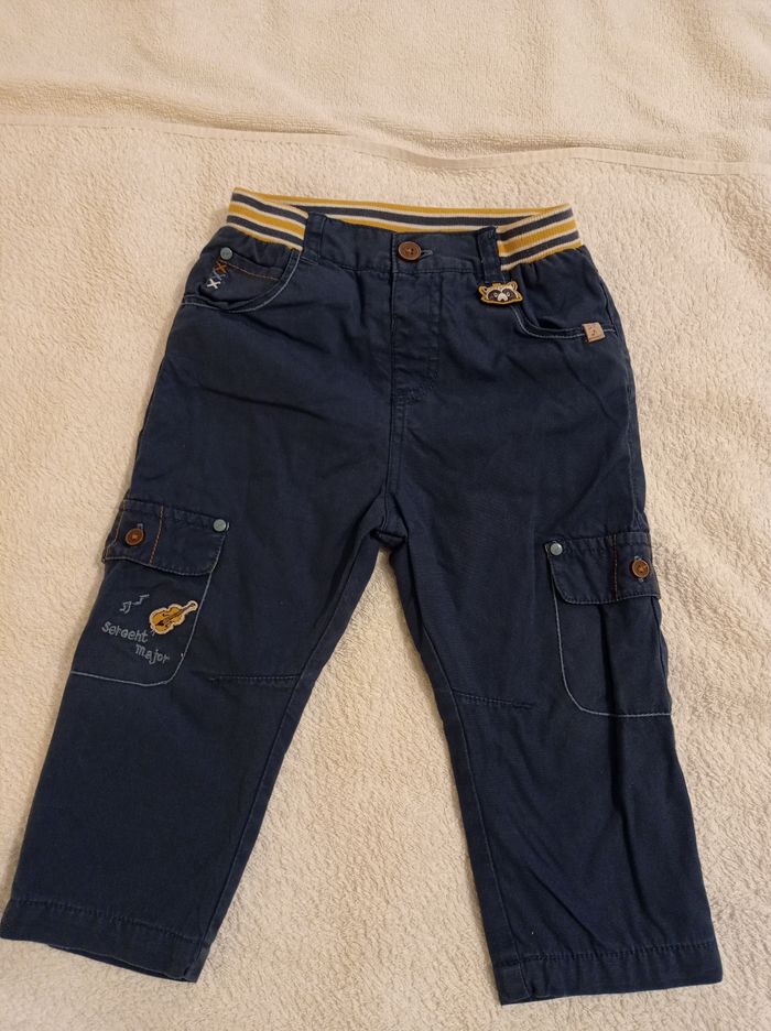 Pantalon pour garçon taille élastique marque sergent major taille 18 mois 80 cm - photo numéro 5