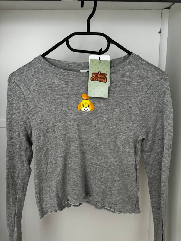 T-shirt à longues manches Animal Crossing Marie