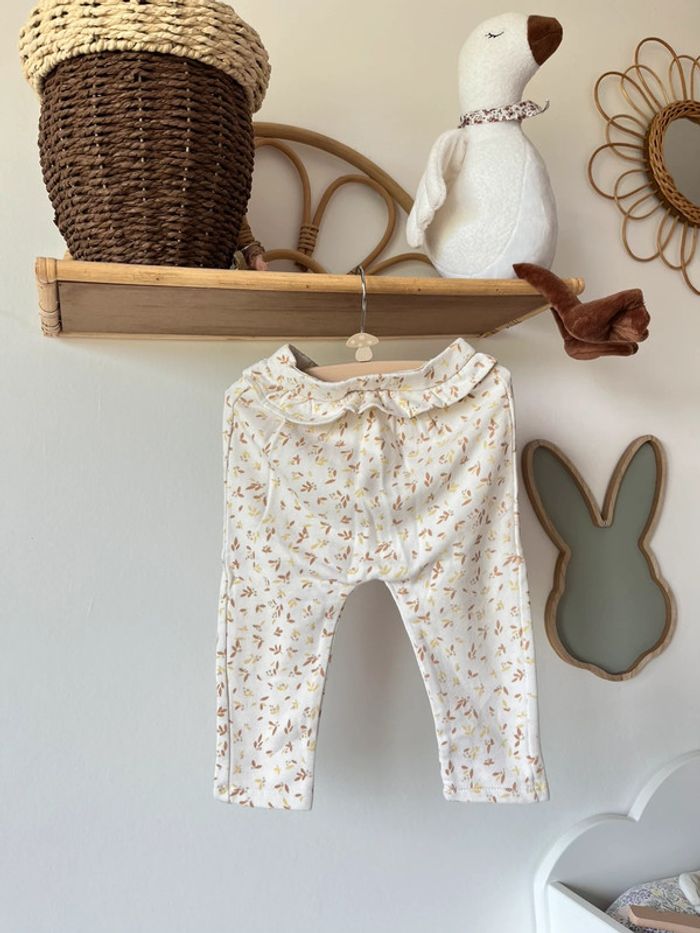 Pantalon tape à l’œil 12 mois fille