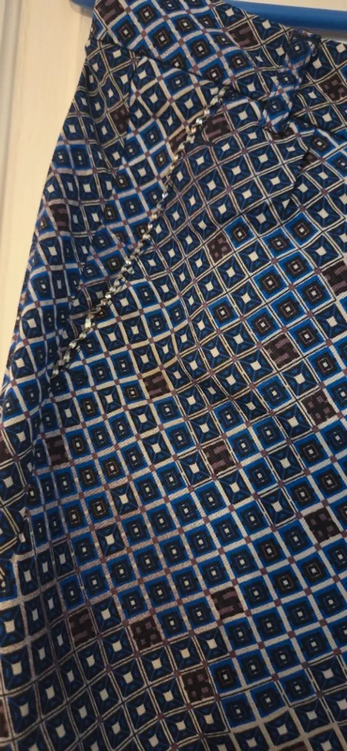 Pantalon imprimé One Step Neuf Taille 36 - photo numéro 5