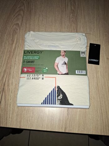 Ymtee shirt livergy taille m neuf