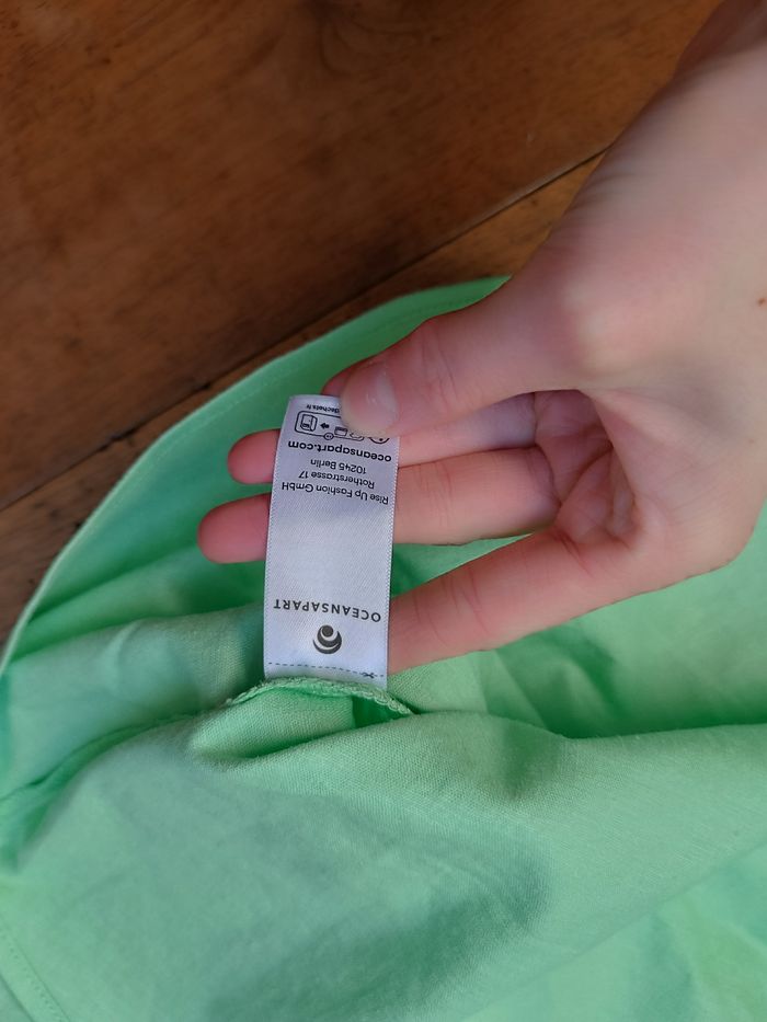 Chemise crop OcéansAppart - Taille S - photo numéro 3
