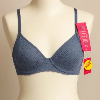 Soutien-gorge Billet Doux bleu – Taille 90B – Neuf avec étiquettes