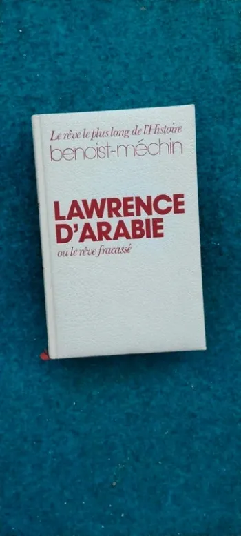 Livre Lawrence d'arabie