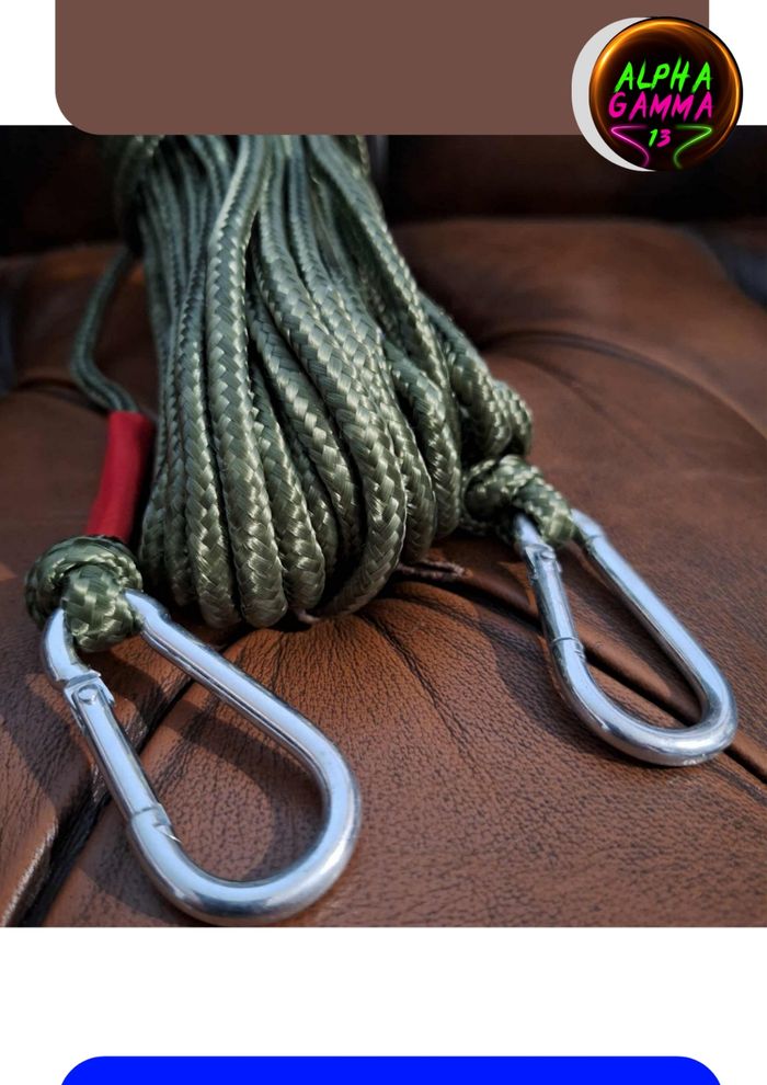 Pêche à l'aimant 300Kg ultrapuissant Ø90Mm+ corde et 2 mousquetons 20M x Ø8Mm - photo numéro 6