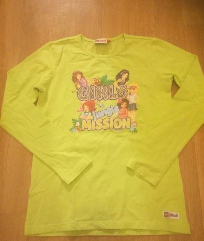 Haut Tshirt ML Fille 12 Ans Lego Wear Coton Neuf