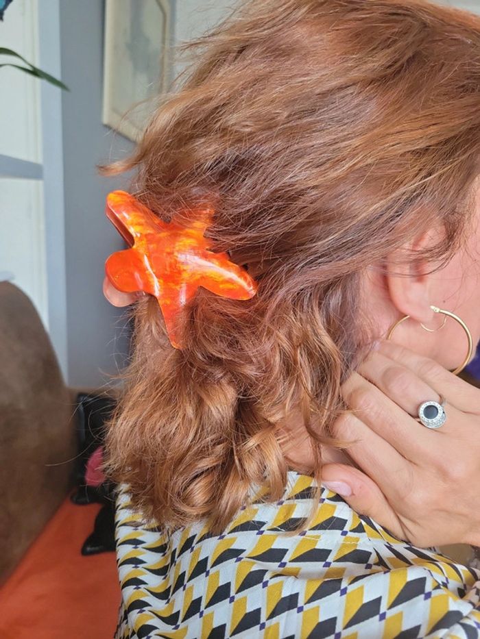 Pince a cheveux etoile de mer - photo numéro 7