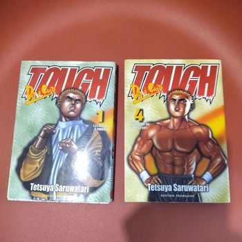 lot de 2 maga s duir à cuir Tough tome 1 abimé et tome 4