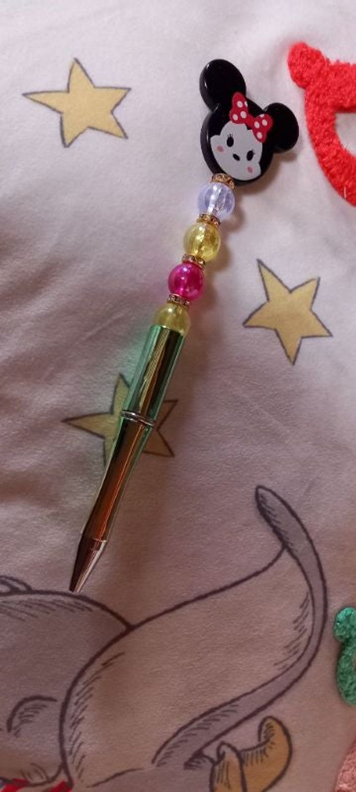 Stylo fait main Minnie