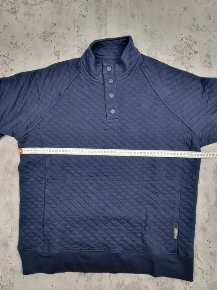 Sweat matelassé Eddie Bauer bleu marine – Taille M Homme - photo numéro 7