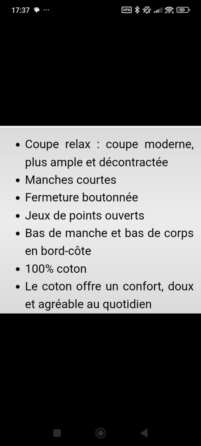 Chemise surchemise maille - photo numéro 4