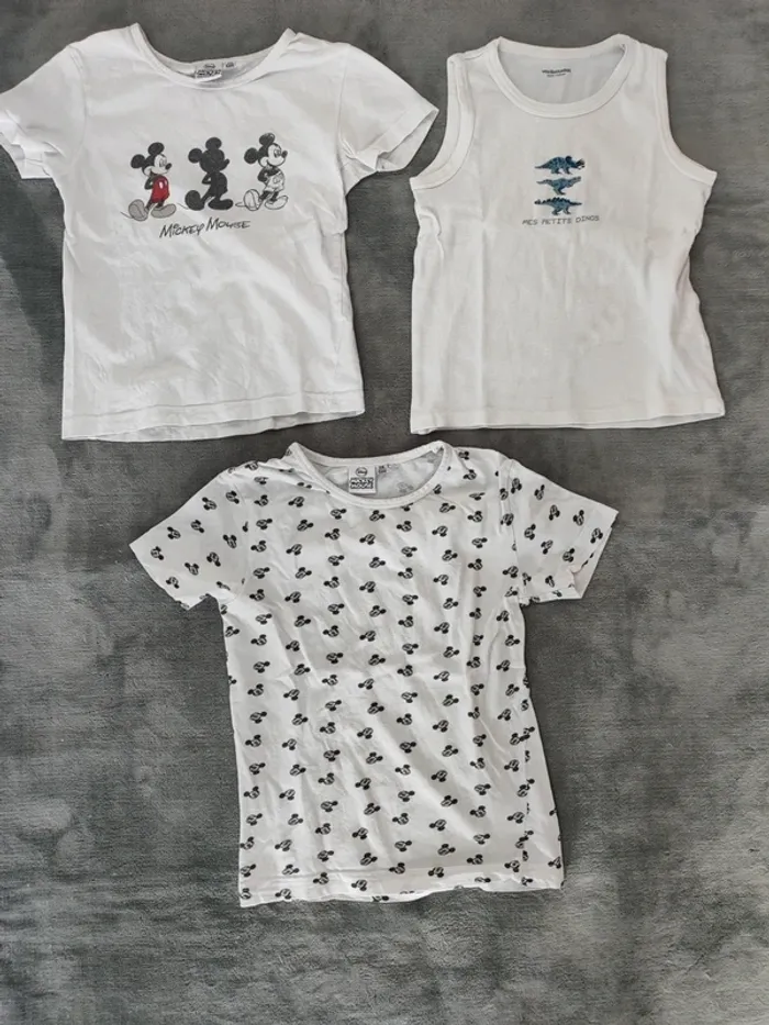 Maillot de corps 6 ans garçon lot