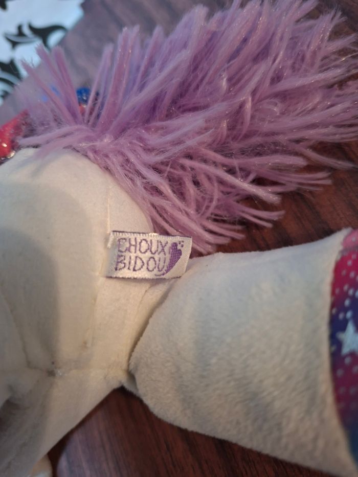 Peluche licorne choux bidou - photo numéro 4