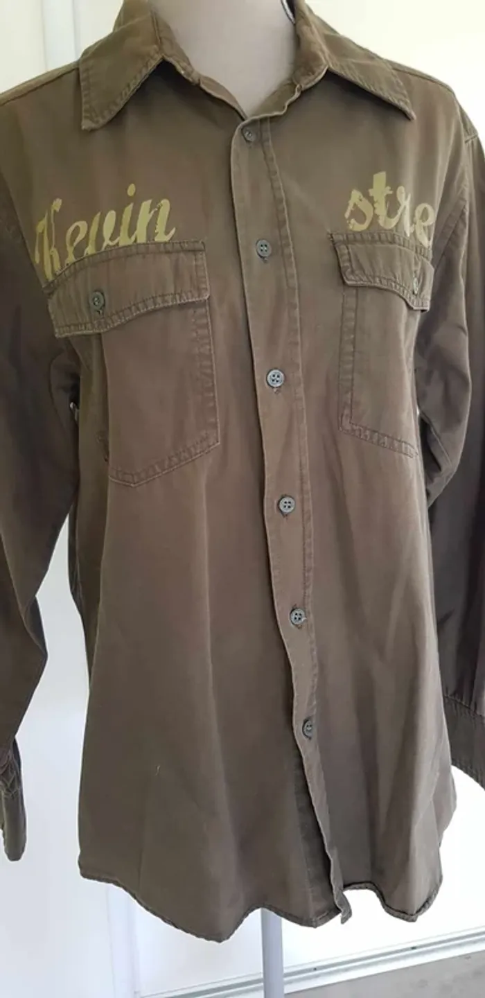Chemise manches longue militaire - photo numéro 2
