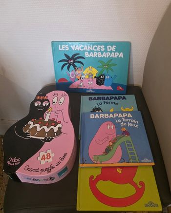  Barbapapa puzzle &  livres 