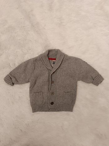 Cardigan - Gilet col châle T. 3 mois TAO