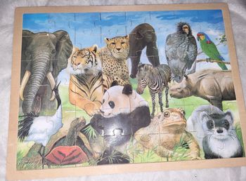 Puzzle en bois 48 pièces