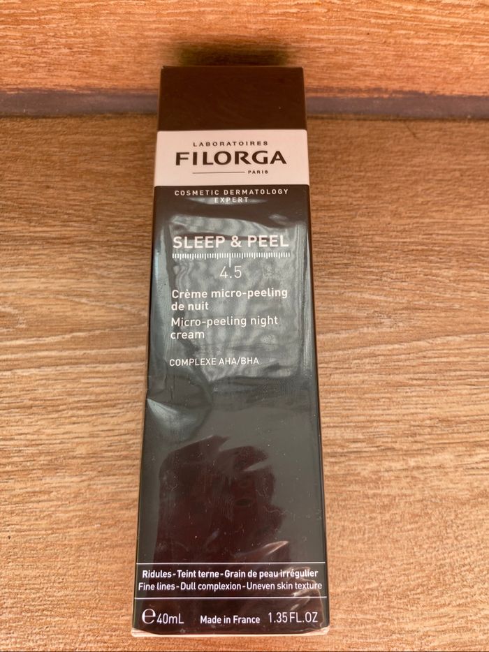 Crème micro peeling de nuit