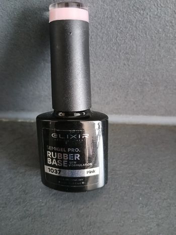 Rubber base Elixir n°1037 (rose), flacon de 8 ml