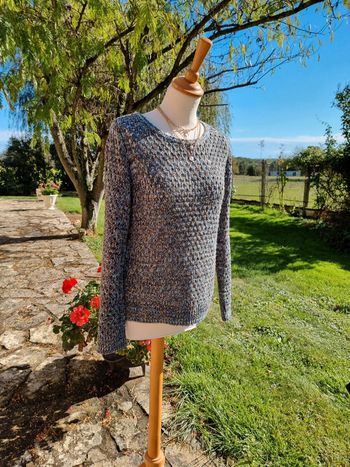 Pull mailles ajourées Promod * taille M *