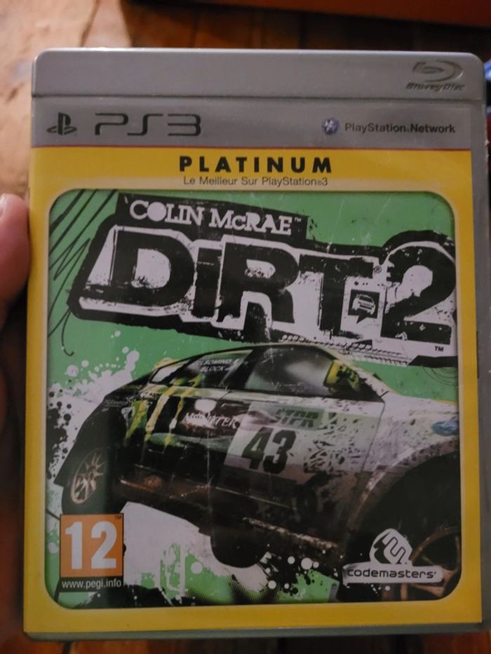 Jeu PS3 Colin McRae Dirt 2 voitures