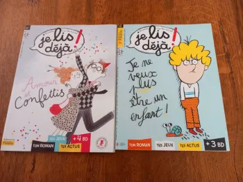 Lot de 2 Je lis déjà.