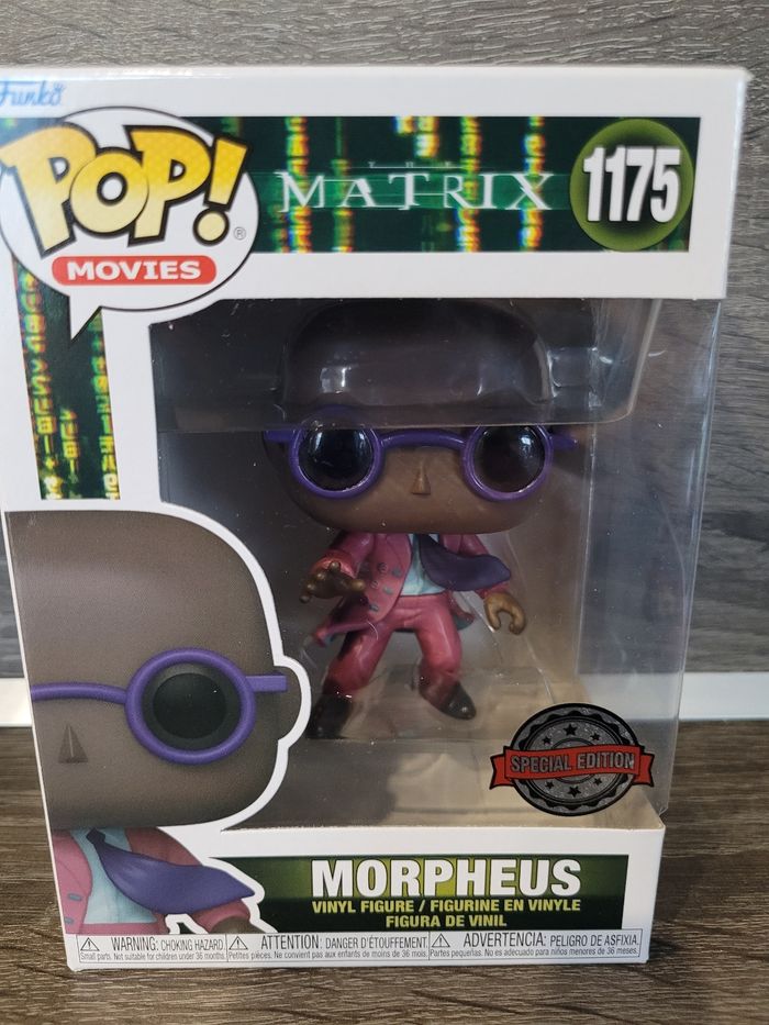 Neuf figurine funko pop 1175 morpheus matrix
