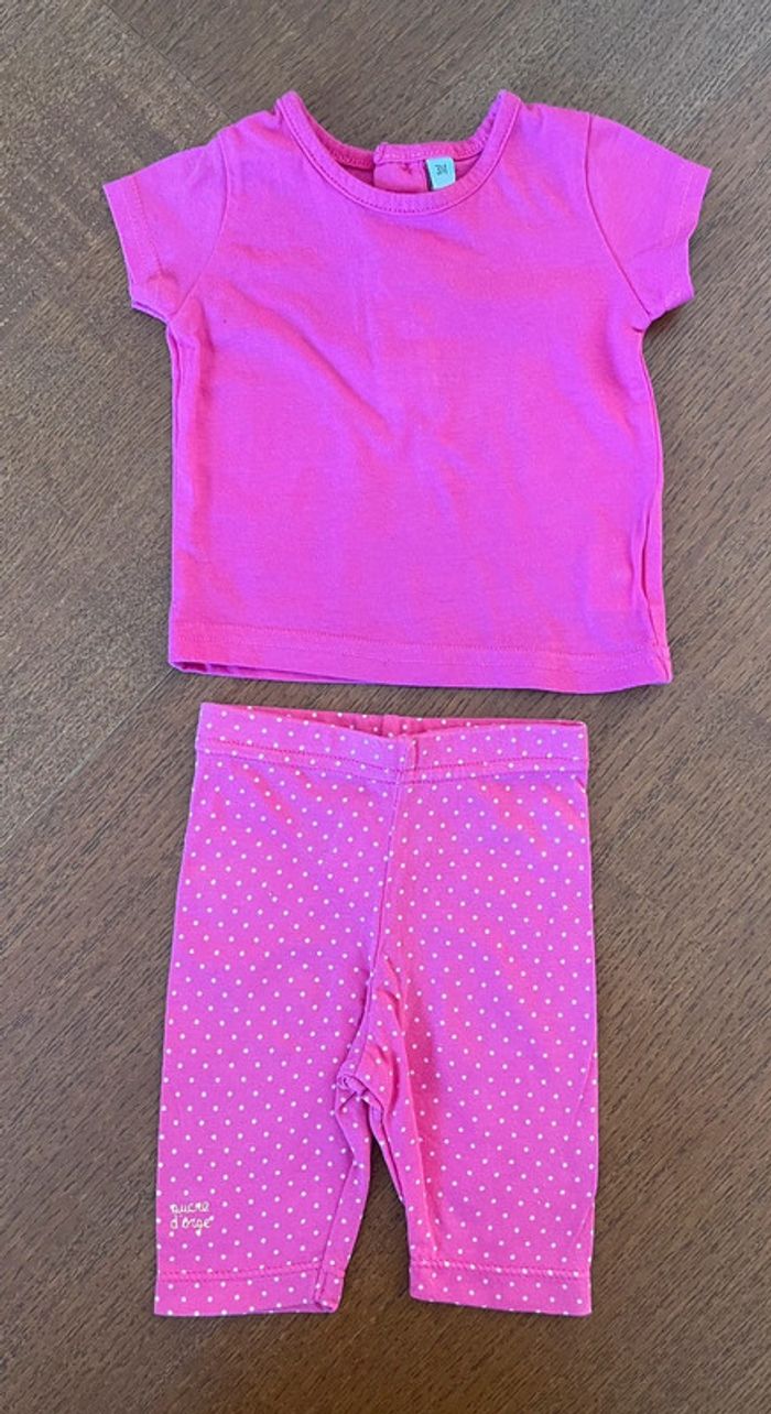 Ensemble bébé fille 3 mois sucre d’orge