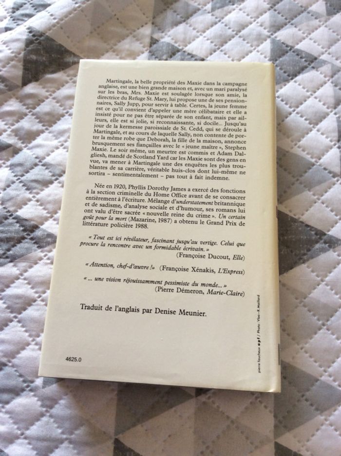 #A visage couvert par PD James - photo numéro 4