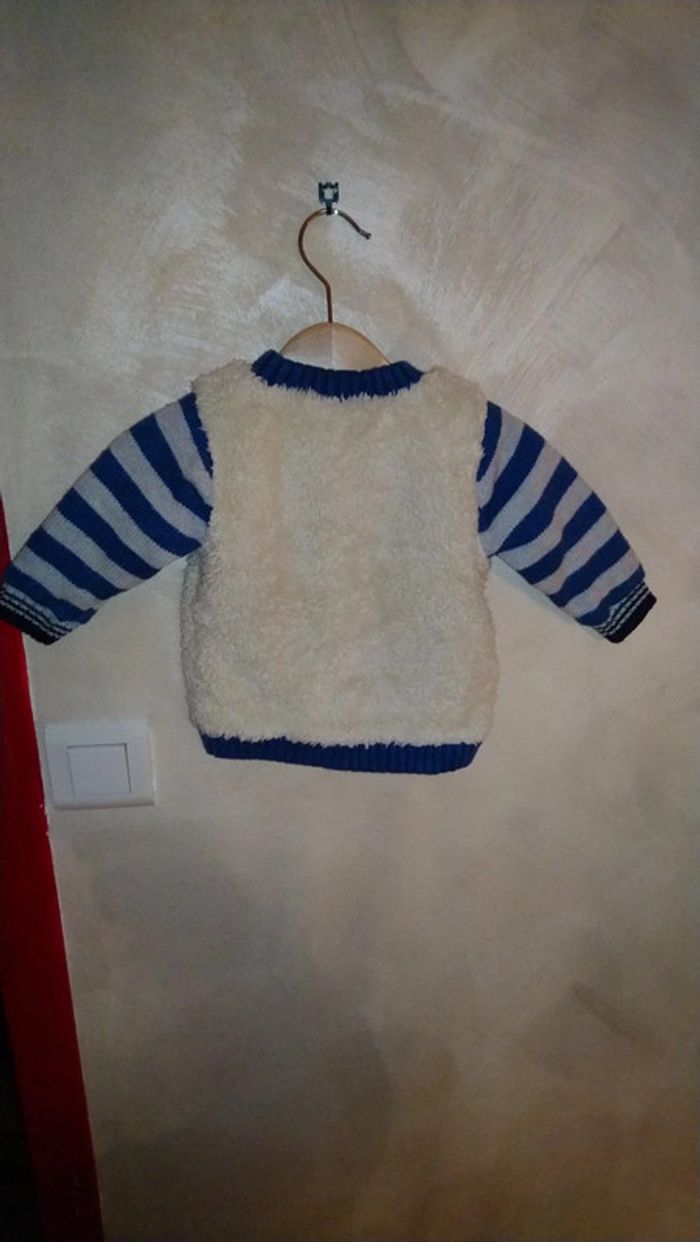 Superbe gilet doublé Catimini taille 6 mois - photo numéro 7