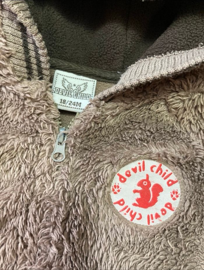 Veste moumoute Devil Child 18/24 mois - photo numéro 3