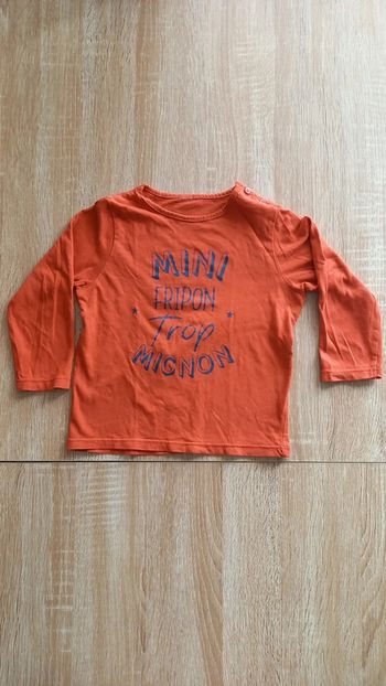 T-shirt manches longues 2 ans