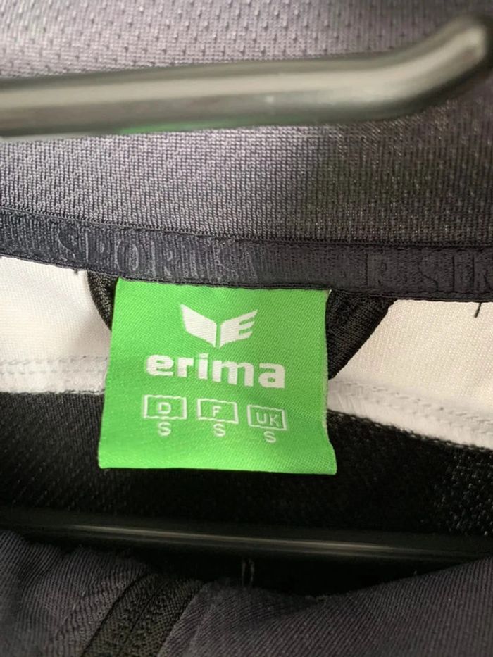 erima zipper gris noir pour homme taille S - photo numéro 3