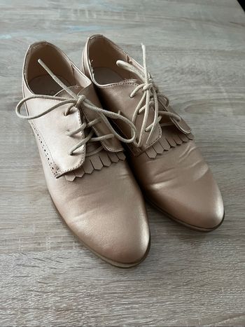 Derbies rose gold KIABI t.39