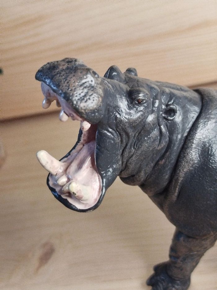 PAPO Hippopotame Figurine Animal de la savane - photo numéro 2