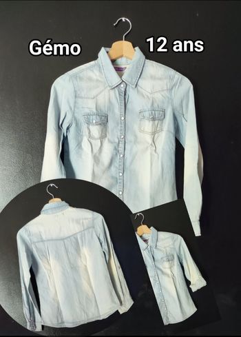 Chemise manches longues garçon