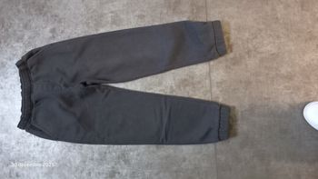 Pantalon de jogging gris souris fille kiabi taille réglable 8 ans