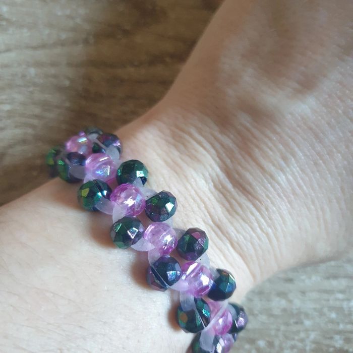 ⭐ Ensemble bracelet bague en perles #emyfleury_bijoux - photo numéro 2