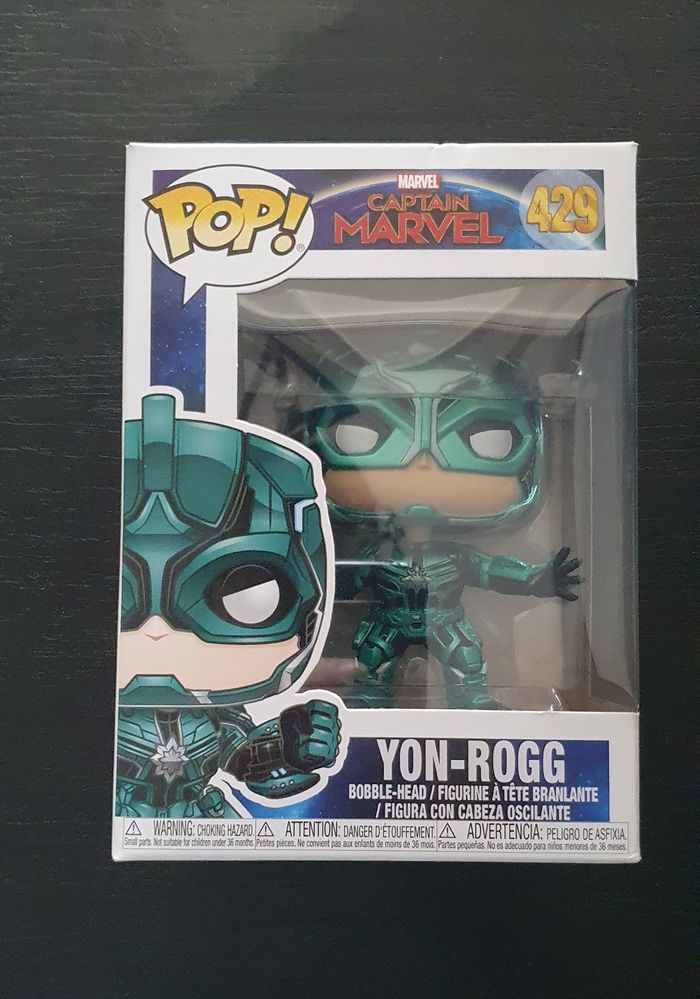 Lot 2 Funko Pop Marvel – Talos #431 & Yon-Rogg #429