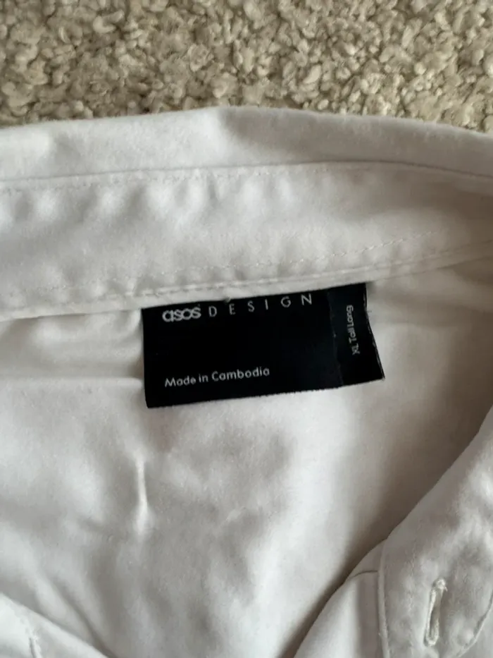 Chemise blanche ASOS - Taille XL - photo numéro 4