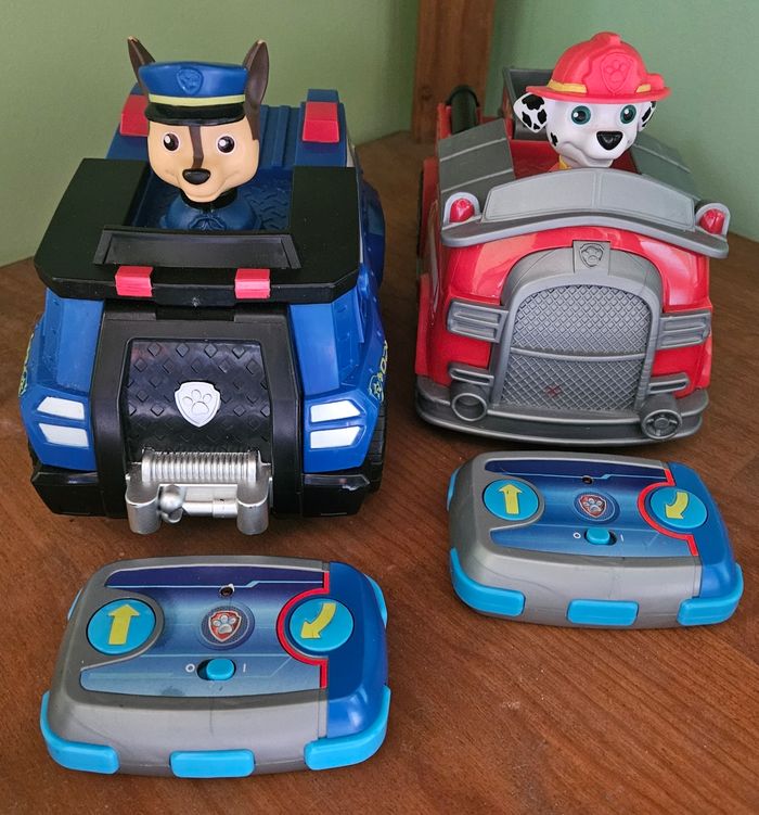 Véhicules pattes patrouille