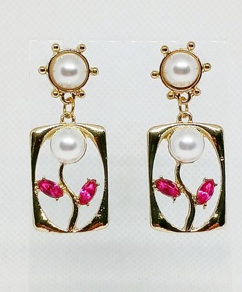 Boucles d'oreilles style vintage