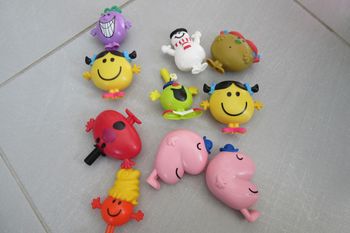 lot figurines Mr&Mme