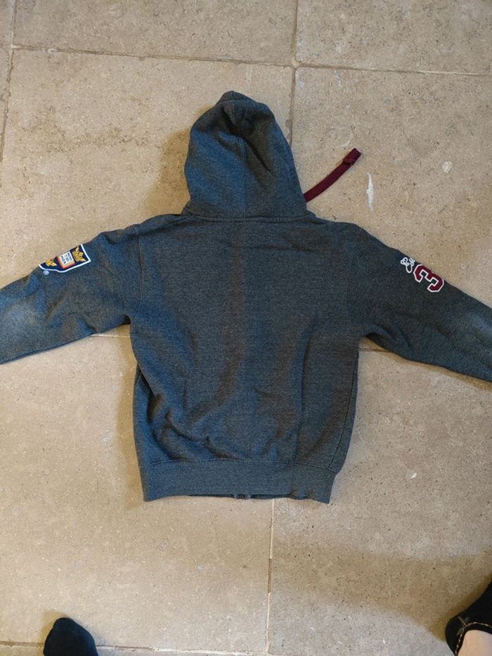 Pull à capuche et à tirette Oxford Merchandise taille S - photo numéro 3