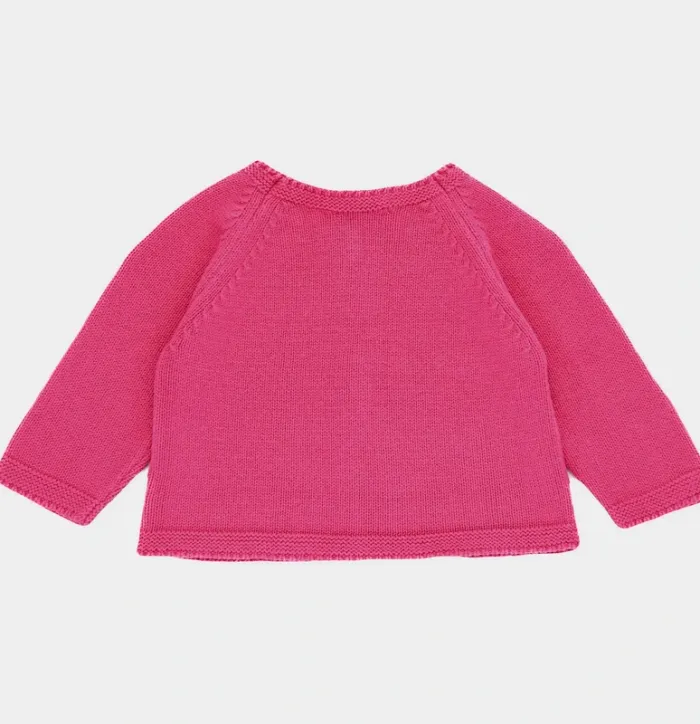 Cardigan 3 mois en coton Laranjinha - photo numéro 2