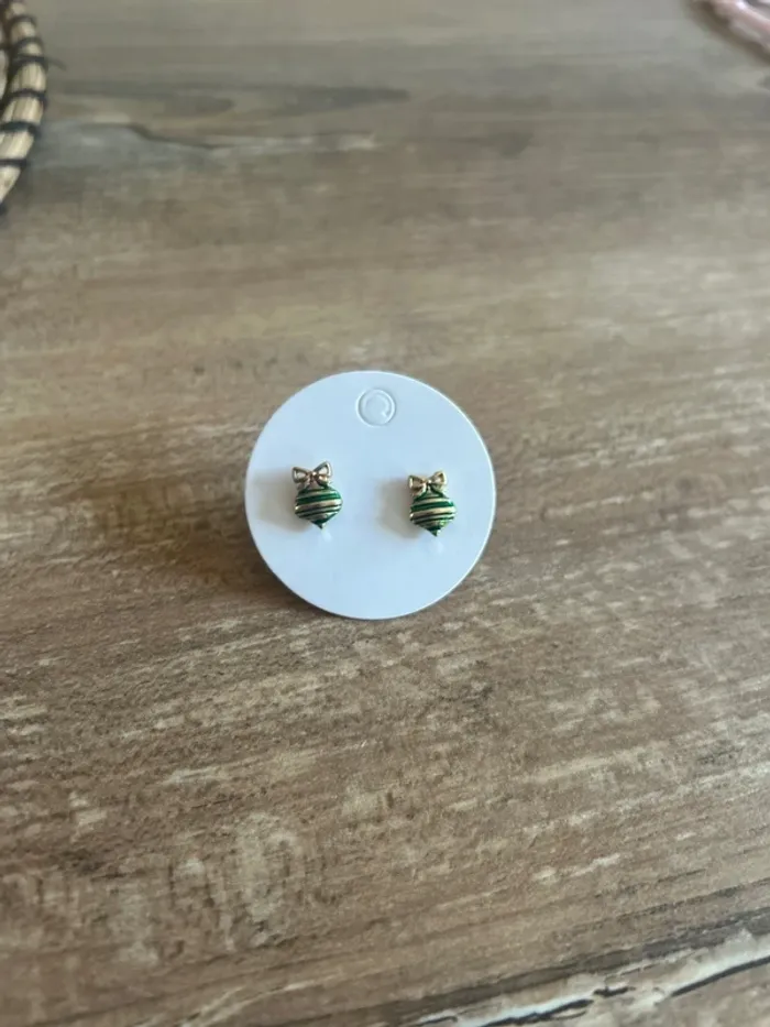 Boucles d’oreilles de Noël 🎅 neuve