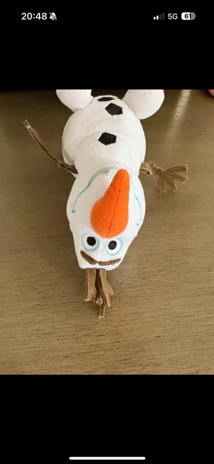 Peluche Disney Olaf Reine des neiges - photo numéro 3