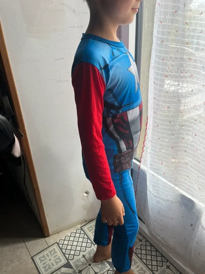Déguisement captain america 6-7 ans - photo numéro 2