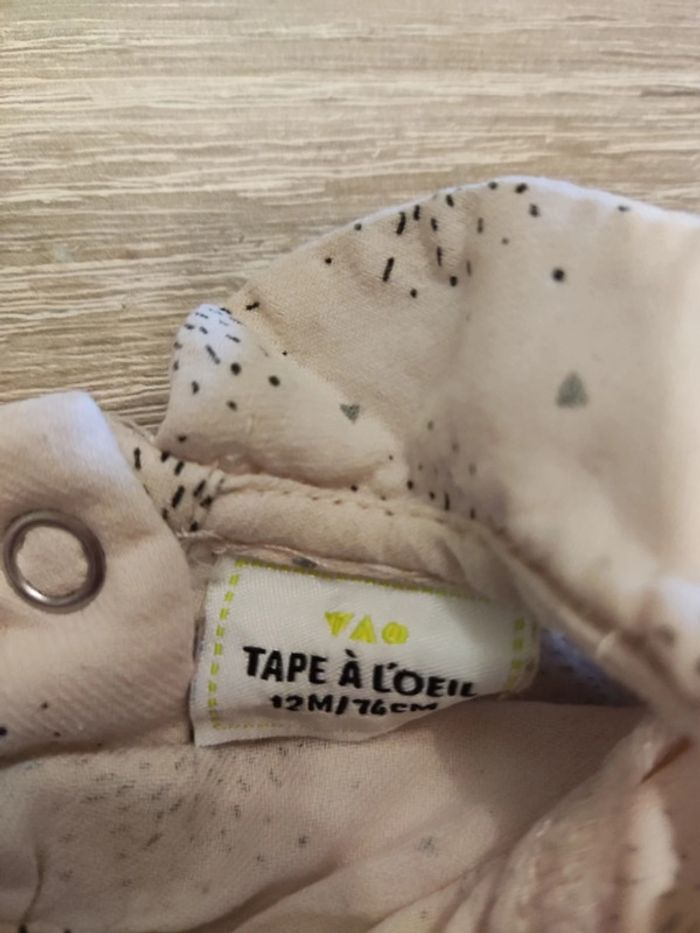 Robe rose et grise 12 mois - photo numéro 2