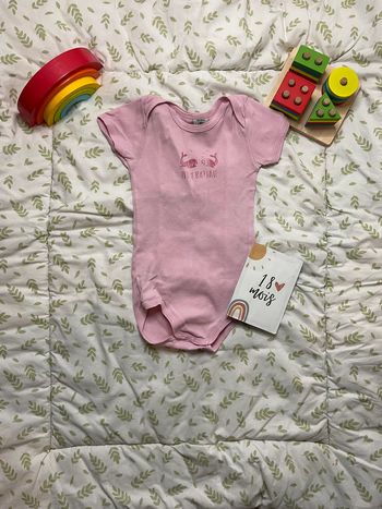 body manches courtes rose petit bateau 18 mois